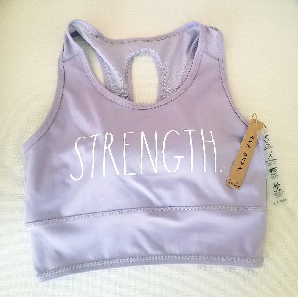 Rae Dunn Dewdrop Longline Sports Bra💜